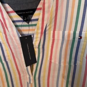 Tommy Hilfiger Easter Color Mid sleeve Women Shirt